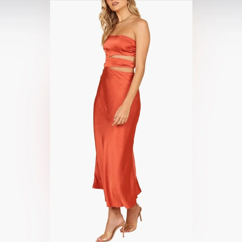 🔥 🔥 Summer Sale! Petal & Pup One-Shoulder Dress - Picture 3 of 7